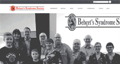 Desktop Screenshot of behcets.org.uk